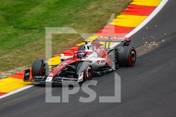 2022-08-27 - 77 BOTTAS Valtteri (fin), Alfa Romeo F1 Team ORLEN C42, action during the Formula 1 Rolex Belgian Grand Prix 2022, 14th round of the 2022 FIA Formula One World Championship from August 26 to 28, 2022 on the Circuit de Spa-Francorchamps, in Francorchamps, Belgium - F1 - BELGIAN GRAND PRIX 2022 - FORMULA 1 - MOTORS