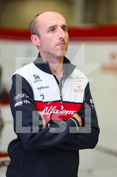 2022-08-27 - KUBICA Robert (pol), Reserve Driver of Alfa Romeo F1 Team ORLEN, portrait, garage, box, during the Formula 1 Rolex Belgian Grand Prix 2022, 14th round of the 2022 FIA Formula One World Championship from August 26 to 28, 2022 on the Circuit de Spa-Francorchamps, in Francorchamps, Belgium - F1 - BELGIAN GRAND PRIX 2022 - FORMULA 1 - MOTORS