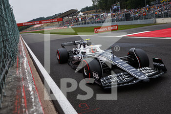 2022-08-27 - 22 TSUNODA Yuki (jap), Scuderia AlphaTauri AT03, action during the Formula 1 Rolex Belgian Grand Prix 2022, 14th round of the 2022 FIA Formula One World Championship from August 26 to 28, 2022 on the Circuit de Spa-Francorchamps, in Francorchamps, Belgium - F1 - BELGIAN GRAND PRIX 2022 - FORMULA 1 - MOTORS