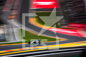 2022-08-27 - 63 RUSSELL George (gbr), Mercedes AMG F1 Team W13, action during the Formula 1 Rolex Belgian Grand Prix 2022, 14th round of the 2022 FIA Formula One World Championship from August 26 to 28, 2022 on the Circuit de Spa-Francorchamps, in Francorchamps, Belgium - F1 - BELGIAN GRAND PRIX 2022 - FORMULA 1 - MOTORS