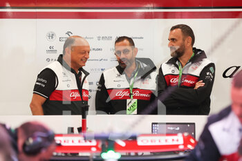 2022-08-27 - KOSKAS Thierry, Chief Sales & Marketing Officer Stellantis, VASSEUR Frederic (fra), Team Principal of Alfa Romeo F1 Team ORLEN, portrait during the Formula 1 Rolex Belgian Grand Prix 2022, 14th round of the 2022 FIA Formula One World Championship from August 26 to 28, 2022 on the Circuit de Spa-Francorchamps, in Francorchamps, Belgium - F1 - BELGIAN GRAND PRIX 2022 - FORMULA 1 - MOTORS