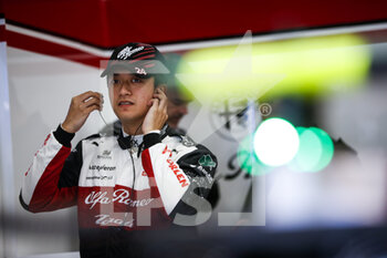 2022-08-27 - ZHOU Guanyu (chi), Alfa Romeo F1 Team ORLEN C42, portrait during the Formula 1 Rolex Belgian Grand Prix 2022, 14th round of the 2022 FIA Formula One World Championship from August 26 to 28, 2022 on the Circuit de Spa-Francorchamps, in Francorchamps, Belgium - F1 - BELGIAN GRAND PRIX 2022 - FORMULA 1 - MOTORS