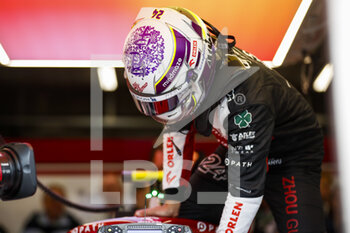 2022-08-27 - ZHOU Guanyu (chi), Alfa Romeo F1 Team ORLEN C42, portrait during the Formula 1 Rolex Belgian Grand Prix 2022, 14th round of the 2022 FIA Formula One World Championship from August 26 to 28, 2022 on the Circuit de Spa-Francorchamps, in Francorchamps, Belgium - F1 - BELGIAN GRAND PRIX 2022 - FORMULA 1 - MOTORS