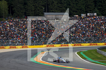 2022-08-27 - 14 ALONSO Fernando (spa), Alpine F1 Team A522, action during the Formula 1 Rolex Belgian Grand Prix 2022, 14th round of the 2022 FIA Formula One World Championship from August 26 to 28, 2022 on the Circuit de Spa-Francorchamps, in Francorchamps, Belgium - F1 - BELGIAN GRAND PRIX 2022 - FORMULA 1 - MOTORS