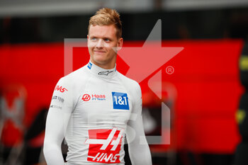 2022-08-27 - SCHUMACHER Mick (ger), Haas F1 Team VF-22 Ferrari, portrait during the Formula 1 Rolex Belgian Grand Prix 2022, 14th round of the 2022 FIA Formula One World Championship from August 26 to 28, 2022 on the Circuit de Spa-Francorchamps, in Francorchamps, Belgium - F1 - BELGIAN GRAND PRIX 2022 - FORMULA 1 - MOTORS