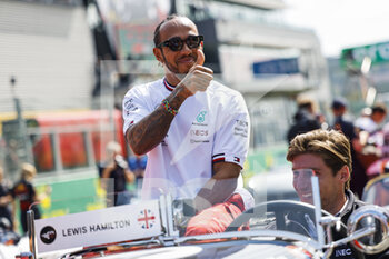 2022-08-28 - HAMILTON Lewis (gbr), Mercedes AMG F1 Team W13, portrait during the Formula 1 Rolex Belgian Grand Prix 2022, 14th round of the 2022 FIA Formula One World Championship from August 26 to 28, 2022 on the Circuit de Spa-Francorchamps, in Francorchamps, Belgium - F1 - BELGIAN GRAND PRIX 2022 - RACE - FORMULA 1 - MOTORS