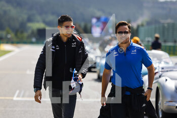 2022-08-28 - OCON Esteban (fra), Alpine F1 Team A522, portrait during the Formula 1 Rolex Belgian Grand Prix 2022, 14th round of the 2022 FIA Formula One World Championship from August 26 to 28, 2022 on the Circuit de Spa-Francorchamps, in Francorchamps, Belgium - F1 - BELGIAN GRAND PRIX 2022 - RACE - FORMULA 1 - MOTORS