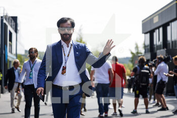 2022-08-28 - BEN SULAYEM Mohammed (uae), President of the FIA, portrait during the Formula 1 Rolex Belgian Grand Prix 2022, 14th round of the 2022 FIA Formula One World Championship from August 26 to 28, 2022 on the Circuit de Spa-Francorchamps, in Francorchamps, Belgium - F1 - BELGIAN GRAND PRIX 2022 - RACE - FORMULA 1 - MOTORS