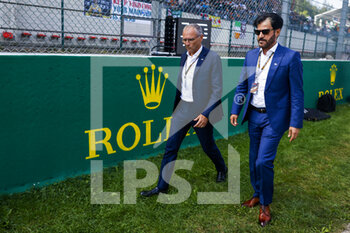2022-08-28 - DOMENICALI Stefano (ita), Chairman and CEO Formula One Group FOG, BEN SULAYEM Mohammed (uae), President of the FIA, portrait during the Formula 1 Rolex Belgian Grand Prix 2022, 14th round of the 2022 FIA Formula One World Championship from August 26 to 28, 2022 on the Circuit de Spa-Francorchamps, in Francorchamps, Belgium - F1 - BELGIAN GRAND PRIX 2022 - RACE - FORMULA 1 - MOTORS