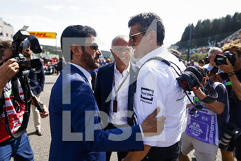 2022-08-28 - BEN SULAYEM Mohammed (uae), President of the FIA, STEINER Guenther (ita), Team Principal of Haas F1 team, portrait during the Formula 1 Rolex Belgian Grand Prix 2022, 14th round of the 2022 FIA Formula One World Championship from August 26 to 28, 2022 on the Circuit de Spa-Francorchamps, in Francorchamps, Belgium - F1 - BELGIAN GRAND PRIX 2022 - RACE - FORMULA 1 - MOTORS