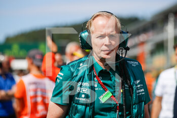 2022-08-28 - GREEN Andrew, Technical Director of Aston Martin F1 Team, portrait during the Formula 1 Rolex Belgian Grand Prix 2022, 14th round of the 2022 FIA Formula One World Championship from August 26 to 28, 2022 on the Circuit de Spa-Francorchamps, in Francorchamps, Belgium - F1 - BELGIAN GRAND PRIX 2022 - RACE - FORMULA 1 - MOTORS