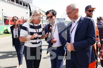 2022-08-28 - BEN SULAYEM Mohammed (uae), President of the FIA, DOMENICALI Stefano (ita), Chairman and CEO Formula One Group FOG, portrait during the Formula 1 Rolex Belgian Grand Prix 2022, 14th round of the 2022 FIA Formula One World Championship from August 26 to 28, 2022 on the Circuit de Spa-Francorchamps, in Francorchamps, Belgium - F1 - BELGIAN GRAND PRIX 2022 - RACE - FORMULA 1 - MOTORS