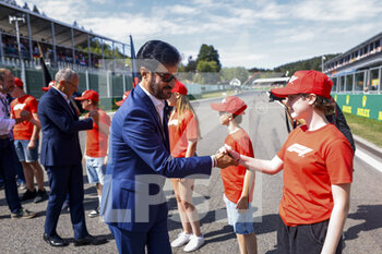 2022-08-28 - BEN SULAYEM Mohammed (uae), President of the FIA, portrait during the Formula 1 Rolex Belgian Grand Prix 2022, 14th round of the 2022 FIA Formula One World Championship from August 26 to 28, 2022 on the Circuit de Spa-Francorchamps, in Francorchamps, Belgium - F1 - BELGIAN GRAND PRIX 2022 - RACE - FORMULA 1 - MOTORS