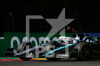 2022-08-28 - 10 GASLY Pierre (fra), Scuderia AlphaTauri AT03, 18 STROLL Lance (can), Aston Martin F1 Team AMR22, action during the Formula 1 Rolex Belgian Grand Prix 2022, 14th round of the 2022 FIA Formula One World Championship from August 26 to 28, 2022 on the Circuit de Spa-Francorchamps, in Francorchamps, Belgium - F1 - BELGIAN GRAND PRIX 2022 - RACE - FORMULA 1 - MOTORS
