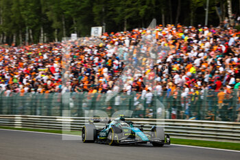 2022-08-28 - 05 VETTEL Sebastian (ger), Aston Martin F1 Team AMR22, action during the Formula 1 Rolex Belgian Grand Prix 2022, 14th round of the 2022 FIA Formula One World Championship from August 26 to 28, 2022 on the Circuit de Spa-Francorchamps, in Francorchamps, Belgium - F1 - BELGIAN GRAND PRIX 2022 - RACE - FORMULA 1 - MOTORS
