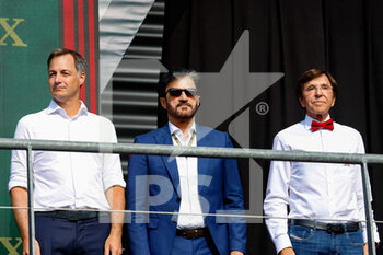 2022-08-28 - BEN SULAYEM Mohammed (uae), President of the FIA, portrait, podium during the Formula 1 Rolex Belgian Grand Prix 2022, 14th round of the 2022 FIA Formula One World Championship from August 26 to 28, 2022 on the Circuit de Spa-Francorchamps, in Francorchamps, Belgium - F1 - BELGIAN GRAND PRIX 2022 - RACE - FORMULA 1 - MOTORS