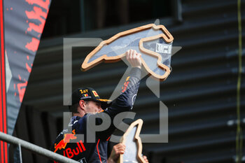 2022-08-28 - VERSTAPPEN Max (ned), Red Bull Racing RB18, portrait during the Formula 1 Rolex Belgian Grand Prix 2022, 14th round of the 2022 FIA Formula One World Championship from August 26 to 28, 2022 on the Circuit de Spa-Francorchamps, in Francorchamps, Belgium - F1 - BELGIAN GRAND PRIX 2022 - RACE - FORMULA 1 - MOTORS