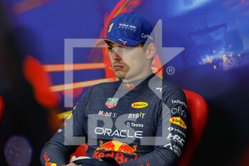 2022-08-28 - VERSTAPPEN Max (ned), Red Bull Racing RB18, press conference during the Formula 1 Rolex Belgian Grand Prix 2022, 14th round of the 2022 FIA Formula One World Championship from August 26 to 28, 2022 on the Circuit de Spa-Francorchamps, in Francorchamps, Belgium - F1 - BELGIAN GRAND PRIX 2022 - RACE - FORMULA 1 - MOTORS