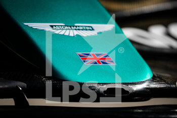 2022-09-01 - front wing, aileron, Aston Martin F1 Team AMR22, mechanical detail during the Formula 1 Heineken Dutch Grand Prix 2022, 15th round of the 2022 FIA Formula One World Championship from September 2 to 4, 2022 on the Zandvoort Circuit, in Netherlands, Belgium - F1 - DUTCH GRAND PRIX 2022 - FORMULA 1 - MOTORS