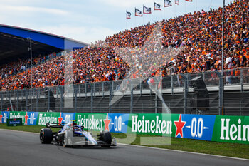 2022-09-02 - 06 LATIFI Nicholas (can), Williams Racing FW44, action during the Formula 1 Heineken Dutch Grand Prix 2022, 15th round of the 2022 FIA Formula One World Championship from September 2 to 4, 2022 on the Zandvoort Circuit, in Netherlands, Belgium - F1 - DUTCH GRAND PRIX 2022 - FORMULA 1 - MOTORS