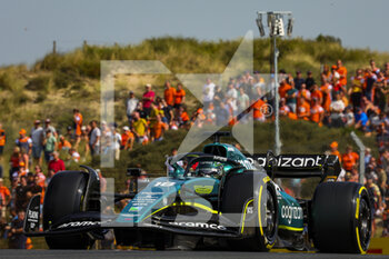 2022-09-02 - 18 STROLL Lance (can), Aston Martin F1 Team AMR22, action during the Formula 1 Heineken Dutch Grand Prix 2022, 15th round of the 2022 FIA Formula One World Championship from September 2 to 4, 2022 on the Zandvoort Circuit, in Netherlands, Belgium - F1 - DUTCH GRAND PRIX 2022 - FORMULA 1 - MOTORS