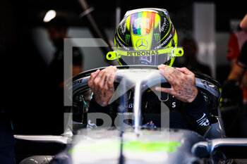 2022-09-02 - HAMILTON Lewis (gbr), Mercedes AMG F1 Team W13, portrait during the Formula 1 Heineken Dutch Grand Prix 2022, 15th round of the 2022 FIA Formula One World Championship from September 2 to 4, 2022 on the Zandvoort Circuit, in Netherlands, Belgium - F1 - DUTCH GRAND PRIX 2022 - FORMULA 1 - MOTORS