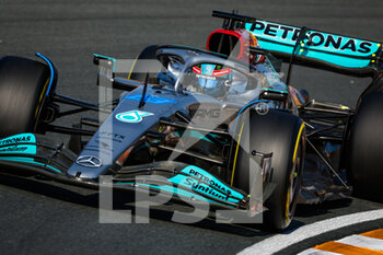 2022-09-02 - 63 RUSSELL George (gbr), Mercedes AMG F1 Team W13, action during the Formula 1 Heineken Dutch Grand Prix 2022, 15th round of the 2022 FIA Formula One World Championship from September 2 to 4, 2022 on the Zandvoort Circuit, in Netherlands, Belgium - F1 - DUTCH GRAND PRIX 2022 - FORMULA 1 - MOTORS