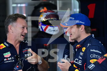 2022-09-02 - VERSTAPPEN Max (ned), Red Bull Racing RB18, HORNER Christian (gbr), Team Principal of Red Bull Racing, portrait during the Formula 1 Heineken Dutch Grand Prix 2022, 15th round of the 2022 FIA Formula One World Championship from September 2 to 4, 2022 on the Zandvoort Circuit, in Netherlands, Belgium - F1 - DUTCH GRAND PRIX 2022 - FORMULA 1 - MOTORS