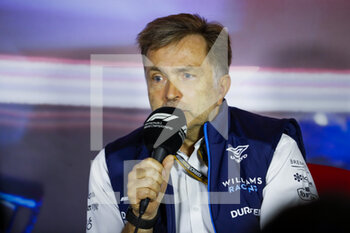 2022-09-03 - CAPITO Jost, Chief Executive Officer of Williams Racing, portrait, team principal press conference during the Formula 1 Heineken Dutch Grand Prix 2022, 15th round of the 2022 FIA Formula One World Championship from September 2 to 4, 2022 on the Zandvoort Circuit, in Netherlands, Belgium - F1 - DUTCH GRAND PRIX 2022 - FORMULA 1 - MOTORS