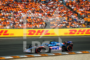 2022-09-03 - 31 OCON Esteban (fra), Alpine F1 Team A522, action during the Formula 1 Heineken Dutch Grand Prix 2022, 15th round of the 2022 FIA Formula One World Championship from September 2 to 4, 2022 on the Zandvoort Circuit, in Netherlands, Belgium - F1 - DUTCH GRAND PRIX 2022 - FORMULA 1 - MOTORS