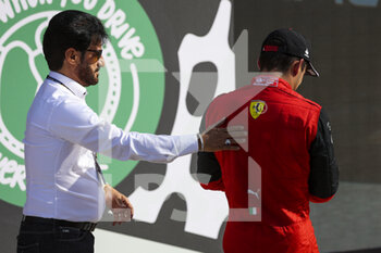 2022-09-03 - LECLERC Charles (mco), Scuderia Ferrari F1-75, BEN SULAYEM Mohammed (uae), President of the FIA, portrait during the Formula 1 Heineken Dutch Grand Prix 2022, 15th round of the 2022 FIA Formula One World Championship from September 2 to 4, 2022 on the Zandvoort Circuit, in Netherlands, Belgium - F1 - DUTCH GRAND PRIX 2022 - FORMULA 1 - MOTORS