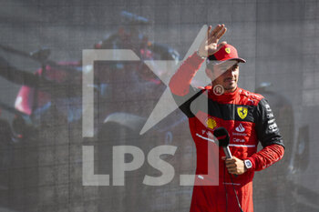 2022-09-03 - LECLERC Charles (mco), Scuderia Ferrari F1-75, portrait during the Formula 1 Heineken Dutch Grand Prix 2022, 15th round of the 2022 FIA Formula One World Championship from September 2 to 4, 2022 on the Zandvoort Circuit, in Netherlands, Belgium - F1 - DUTCH GRAND PRIX 2022 - FORMULA 1 - MOTORS
