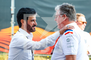 2022-09-03 - BEN SULAYEM Mohammed (uae), President of the FIA, and SZAFNAUER Otmar, Team Principal of Alpine F1 Team, portrait during the Formula 1 Heineken Dutch Grand Prix 2022, 15th round of the 2022 FIA Formula One World Championship from September 2 to 4, 2022 on the Zandvoort Circuit, in Netherlands, Belgium - F1 - DUTCH GRAND PRIX 2022 - RACE - FORMULA 1 - MOTORS