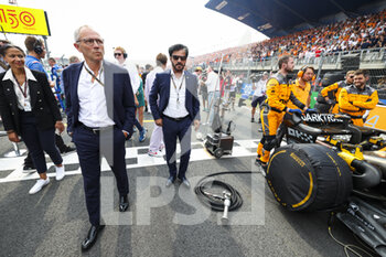 2022-09-04 - DOMENICALI Stefano (ita), Chairman and CEO Formula One Group FOG, BEN SULAYEM Mohammed (uae), President of the FIA, portrait during the Formula 1 Heineken Dutch Grand Prix 2022, 15th round of the 2022 FIA Formula One World Championship from September 2 to 4, 2022 on the Zandvoort Circuit, in Netherlands, Belgium - F1 - DUTCH GRAND PRIX 2022 - RACE - FORMULA 1 - MOTORS