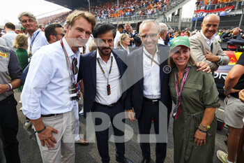 2022-09-04 - BEN SULAYEM Mohammed (uae), President of the FIA, DOMENICALI Stefano (ita), Chairman and CEO Formula One Group FOG, portrait during the Formula 1 Heineken Dutch Grand Prix 2022, 15th round of the 2022 FIA Formula One World Championship from September 2 to 4, 2022 on the Zandvoort Circuit, in Netherlands, Belgium - F1 - DUTCH GRAND PRIX 2022 - RACE - FORMULA 1 - MOTORS