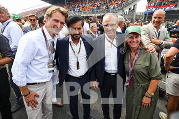 2022-09-04 - BEN SULAYEM Mohammed (uae), President of the FIA, DOMENICALI Stefano (ita), Chairman and CEO Formula One Group FOG, portrait during the Formula 1 Heineken Dutch Grand Prix 2022, 15th round of the 2022 FIA Formula One World Championship from September 2 to 4, 2022 on the Zandvoort Circuit, in Netherlands, Belgium - F1 - DUTCH GRAND PRIX 2022 - RACE - FORMULA 1 - MOTORS