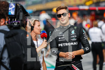 2022-09-04 - RUSSELL George (gbr), Mercedes AMG F1 Team W13, portrait during the Formula 1 Heineken Dutch Grand Prix 2022, 15th round of the 2022 FIA Formula One World Championship from September 2 to 4, 2022 on the Zandvoort Circuit, in Netherlands, Belgium - F1 - DUTCH GRAND PRIX 2022 - RACE - FORMULA 1 - MOTORS