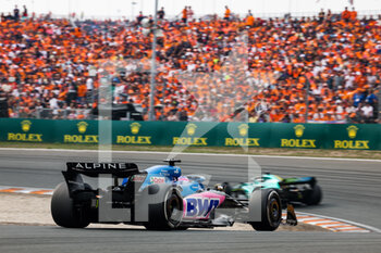 2022-09-04 - 14 ALONSO Fernando (spa), Alpine F1 Team A522, action during the Formula 1 Heineken Dutch Grand Prix 2022, 15th round of the 2022 FIA Formula One World Championship from September 2 to 4, 2022 on the Zandvoort Circuit, in Netherlands, Belgium - F1 - DUTCH GRAND PRIX 2022 - RACE - FORMULA 1 - MOTORS