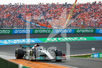 2022-09-04 - 63 RUSSELL George (gbr), Mercedes AMG F1 Team W13, action during the Formula 1 Heineken Dutch Grand Prix 2022, 15th round of the 2022 FIA Formula One World Championship from September 2 to 4, 2022 on the Zandvoort Circuit, in Netherlands, Belgium - F1 - DUTCH GRAND PRIX 2022 - RACE - FORMULA 1 - MOTORS