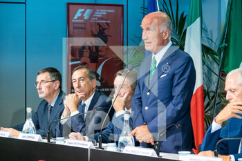 Press Conference of the 2022 Formula 1 Pirelli Gran Premio d'Italia 2022 - Grand Prix of Italy 2022 - FORMULA 1 - MOTORI