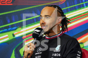 2022-09-08 - Lewis Hamilton driving the (44) Mercedes-AMG Petronas F1 Team W13 - 2022 FORMULA 1 PIRELLI GRAN PREMIO D'ITALIA - GRAND PRIX OF ITALY - FORMULA 1 - MOTORS