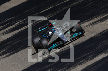10/09/2022 - 63 RUSSELL George (gbr), Mercedes AMG F1 Team W13, action during the Formula 1 Pirelli Gran Premio d’Italia 2022, Italian Grand Prix 2022, 16th round of the 2022 FIA Formula One World Championship from September 9 to 11, 2022 on the Autodromo Nazionale di Monza, in Monza, Italy - F1 - ITALIAN GRAND PRIX 2022 - FORMULA 1 - MOTORI