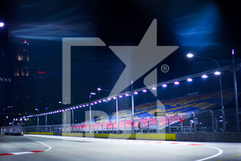 2022-09-28 - illustration track, piste by night during the Formula 1 Singapore Airlines Singapore Grand Prix 2022, 17th round of the 2022 FIA Formula One World Championship from September 30 to October 02, 2022 on the Marina Bay Street Circuit, in Singapore - F1 - SINGAPORE GRAND PRIX 2022 - FORMULA 1 - MOTORS