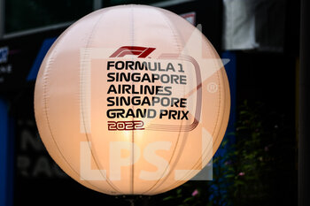 2022-09-29 - illustration during the Formula 1 Singapore Airlines Singapore Grand Prix 2022, 17th round of the 2022 FIA Formula One World Championship from September 30 to October 02, 2022 on the Marina Bay Street Circuit, in Singapore - F1 - SINGAPORE GRAND PRIX 2022 - FORMULA 1 - MOTORS