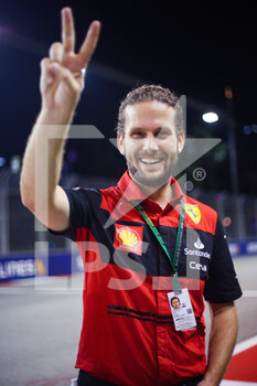 2022-09-29 - Pedro Cebrian, portrait during the Formula 1 Singapore Airlines Singapore Grand Prix 2022, 17th round of the 2022 FIA Formula One World Championship from September 30 to October 02, 2022 on the Marina Bay Street Circuit, in Singapore - F1 - SINGAPORE GRAND PRIX 2022 - FORMULA 1 - MOTORS