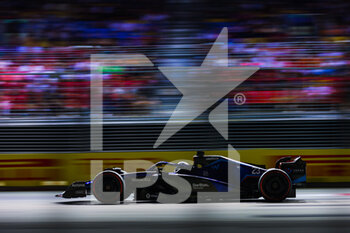 2022-09-30 - 23 ALBON Alexander (tha), Williams Racing FW44, action during the Formula 1 Singapore Airlines Singapore Grand Prix 2022, 17th round of the 2022 FIA Formula One World Championship from September 30 to October 02, 2022 on the Marina Bay Street Circuit, in Singapore - F1 - SINGAPORE GRAND PRIX 2022 - FORMULA 1 - MOTORS