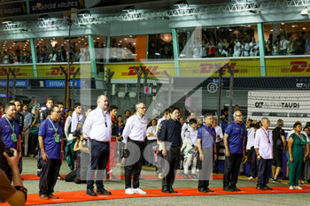 2022-10-02 - DOMENICALI Stefano (ita), Chairman and CEO Formula One Group FOG, portrait, starting grid, grille de depart, during the Formula 1 Singapore Airlines Singapore Grand Prix 2022, 17th round of the 2022 FIA Formula One World Championship from September 30 to October 02, 2022 on the Marina Bay Street Circuit, in Singapore - F1 - SINGAPORE GRAND PRIX 2022 - RACE - FORMULA 1 - MOTORS
