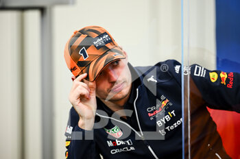 06/10/2022 - VERSTAPPEN Max (ned), Red Bull Racing RB18, portrait press conference during the Formula 1 Honda Japanese Grand Prix 2022, 18th round of the 2022 FIA Formula One World Championship from October 7 to 9, 2022 on the Suzuka International Racing Course, in Suzuka, Mie Prefecture, Japan - F1 - JAPANESE GRAND PRIX 2022 - FORMULA 1 - MOTORI