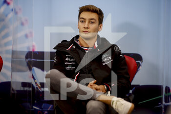 06/10/2022 - RUSSELL George (gbr), Mercedes AMG F1 Team W13, portrait during the Formula 1 Honda Japense Grand Prix 2022, 18th round of the 2022 FIA Formula One World Championship from Octobre 7 to 9, 2022 on the Suzuka International Racing Course, in Suzuka, Mie Prefecture, Japan - F1 - JAPANESE GRAND PRIX 2022 - FORMULA 1 - MOTORI