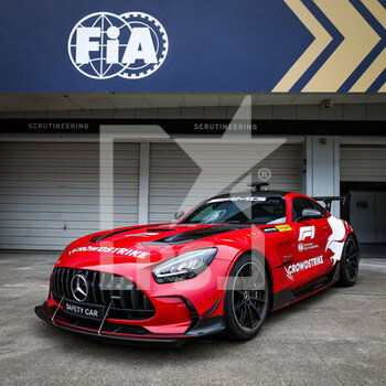 06/10/2022 - The FIA Mercedes AMG Safety Car during the Formula 1 Honda Japanese Grand Prix 2022, 18th round of the 2022 FIA Formula One World Championship from Octobre 7 to 9, 2022 on the Suzuka International Racing Course, in Suzuka, Mie Prefecture, Japan - F1 - JAPANESE GRAND PRIX 2022 - FORMULA 1 - MOTORI